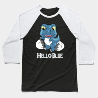 Hello BLue Baseball T-Shirt